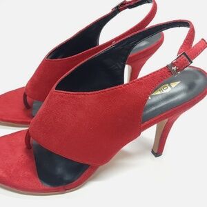 Red Sling Backs 6 | 2000's Vibes